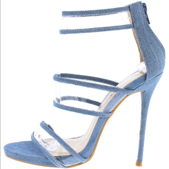 Denim Jean Heels - Picture 7 of 8